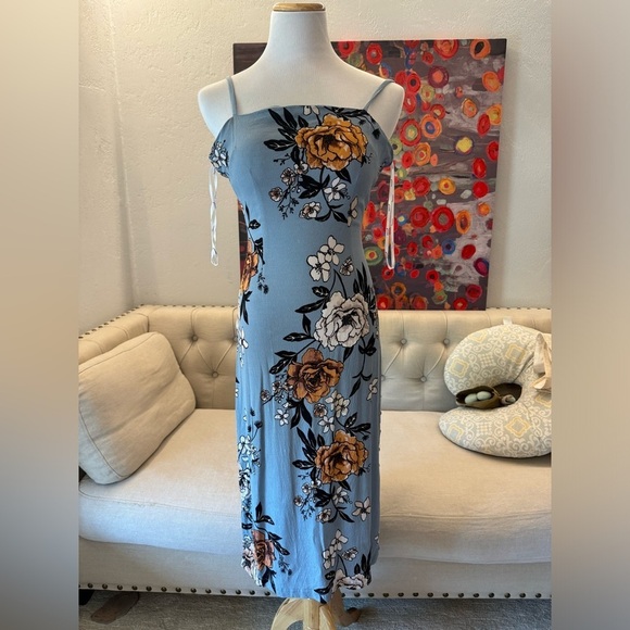MINKPINK Dresses & Skirts - MinkPink Floral Midi Slip Dress XS
